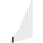 Adam hall 19 parts 61535 b 3 - profilé rack acier noir heavy duty 3 u - racks Adam hall 19 parts 61535 b 3 - profilé rack acier noir heavy duty 3 u - racks