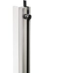 Adam hall 19  parts 6162 - profil� rack aluminium � frein caoutchouc - rails de rack