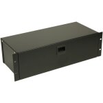 Adam hall 19  parts 87303 - bo�tier rack � serrure 3 u - tiroirs de baie pour malles