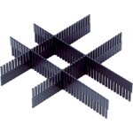 Adam hall 19  parts 87402 p1 - diviseur en largeur pour tiroir rackable 2 u