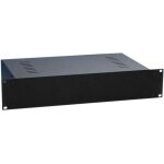 Adam hall 19  parts 87408 v - botier rack 19  vide 2u avec fentes aration - accessoires construction ...