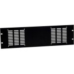 Adam hall 19  parts 8763 - panneau rack 19  avec grille a�ration pour 2 ventilateurs axiaux - accessoires ...