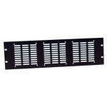 Adam hall 19  parts 8765 - panneau rack 19  avec grille a�ration pour 3 ventilateurs axiaux - accessoires ...