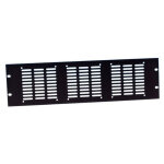 Adam hall 19  parts 8765 - panneau rack 19  avec grille a�ration pour 3 ventilateurs axiaux - accessoires ...