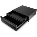 Adam hall 19  parts rack drawer 03 double ergo - tiroir de rack 19  3 u - tiroirs de baie pour malles ...