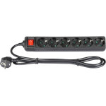 Adam hall accessories 8747 s 6 - multiprise secteur 6 prises avec interrupteur - prises multiples
