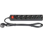 Adam hall accessories 8747 s 6 - multiprise secteur 6 prises avec interrupteur - prises multiples