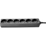 Adam hall accessories 8747 x 6 m 5 - multiprise secteur 6 prises 5m longeur du c�ble - prises multiples ...