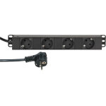 Adam hall accessories 87470 - multiprise secteur 4 prises - prises multiples