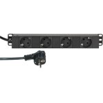 Adam hall accessories 87470 - multiprise secteur 4 prises - prises multiples