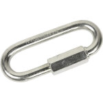 Adam hall accessories s 93061 - maillon rapide avec �crou, long, �paisseur 6 mm