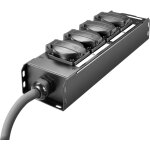 Adam hall accessories pro port 4 cee - distributeur d'alimentation 4 prises certifi�es ip54 - prises ...