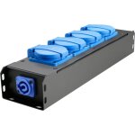 Adam hall accessories pro port 4 - multiprise secteur 4 prises - prises multiples