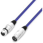 Adam hall cables 3 star mmf 0100 bl - cble microphone xlr femelle vers xlr mle 1 m bleu - cbles de ...
