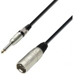 Adam hall cables 3 star mmp 0100 - c�ble micro xlr m�le vers jack 6, 35 mm mono 1 m - c�bles asym�triques ...