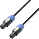 Adam hall cables 3 star s215 ss 0200 - c�ble enceintes 2 x 1, 5 mm� speaker connecteur enceinte - 2 x ...