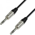 Adam hall cables 4 star bvv 0060 - c�ble de patch rean jack 6, 35 mm trs st�r�o vers jack 6, 35 - c�bles ...