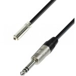 Adam hall cables 4 star byv 0300 - rallonge casque mini - jack 3, 5 mm stro vers jack 6, 35 mm - cbles ...