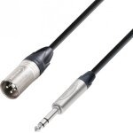 Adam hall cables 5 star bmv 0150 - c�ble micro neutrik xlr m�le vers jack 6, 35 mm trs st�r�o - c�bles ...