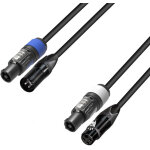 Adam hall cables 5 star h pcon a 0150 - cble hybride audio neutrik xlr x powercon 1. 5 m - cbles ...