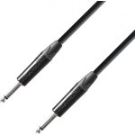 Adam hall cables 5 star ipp 0900 - c�ble instrument neutrik jack 6, 35 mm mono vers jack 6, 35 mm - palmer� ...