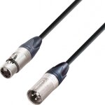 Adam hall cables 5 star mmf 0500 - cāble micro neutrik xlr femelle vers xlr māle 5 m - cābles xlr Adam hall cables 5 star mmf 0500 - cāble micro neutrik xlr femelle vers xlr māle 5 m - cābles xlr