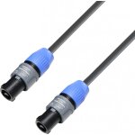 Adam hall cables 5 star s225 ss 0200 - cble enceinte 2 x 2, 5 mm neutrik speakon 2 points vers - cbles ...