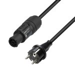 Adam hall cables 8101 t con 1000 - cble secteur cee 7 / 7 - powercon - powercon true1 et cbles de ...