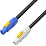 Adam hall cables 8101 pconl 1000 - powercon link cable10m - cbles powercon et connecteurs secteur
