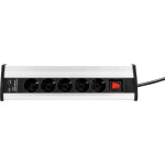 Adam hall cables 8747 ds5 usb - desktop series prises multiples avec interrupteur 5x - distributeurs ...