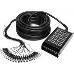 Adam hall cables k 20 c 30 - c�ble multipaire avec bo�tier de sc�ne 16 / 4 30 m - bo�tes de sc�ne multicore ...