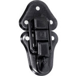 Adam hall hardware 1602 blk - serrure moyenne en applique ktl, noir - serrures