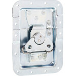 Adam hall hardware 17254 sp - fermeture papillon grande � ressort cadenassable sans passage de - serrures ...