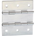 Adam hall hardware 2600 - charni�re double zinc - accessoires construction de malles