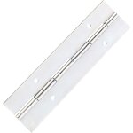 Adam hall hardware 2605 - charnière piano acier percée - accessoires construction de malles Adam hall hardware 2605 - charnière piano acier percée - accessoires construction de malles