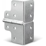 Adam hall hardware 2643 - charni�re en acier galvanis�, largeur 48 mm - accessoires construction de malles ...