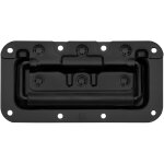 Adam hall hardware 340822 blk - petite poign�e rabattable avec rev�tement en pvc - poign�es