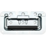 Adam hall hardware 340822 - poign�e encastrable petite � ressort cuvette 8 mm - poign�es