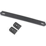 Adam hall hardware 3423 ah - poign�e � courroie plastique, fixations noir en sachet - poign�es