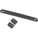 Adam hall hardware 3423 ah - poign�e � courroie plastique, fixations noir en sachet - poign�es