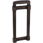Adam hall hardware 34704 - poign�e t�lescopique 2 barres longueur 420 - 935 mm - accessoires construction ...
