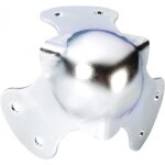 Adam hall hardware 4010 - coin boule 3 pattes - cornières Adam hall hardware 4010 - coin boule 3 pattes - cornières