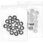 Adam hall hardware 4900 m 16 ah - lot de 16 pieds en caoutchouc 25 x 11 mm dans un sachet - pieds en ...