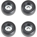 Adam hall hardware 4900 m4 ah - lot de 4 pied caoutchouc 25 x 11 mm en sachet - pieds en caoutchouc