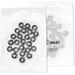 Adam hall hardware 4903 m 24 ah - lot de 24 pieds en caoutchouc 20 x 9 mm dans un sachet - pieds en caoutchouc ...