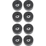 Adam hall hardware 4909 m8 ah - lot de 8 pied caoutchouc 38 x 20 mm en sachet - pieds en caoutchouc