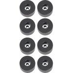 Adam hall hardware 4909 m8 ah - lot de 8 pied caoutchouc 38 x 20 mm en sachet - pieds en caoutchouc