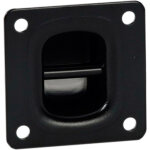 Adam hall hardware 5710 - anneau de levage noir - accessoires construction de malles