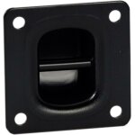 Adam hall hardware 5710 - anneau de levage noir - accessoires construction de malles
