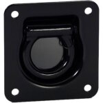 Adam hall hardware 5801 blk - anneau de levage noir - accessoires construction de malles
